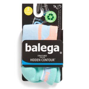 BALEGA Aqua Multi Made In Usa Hidden Contour Comfort No Show Socks